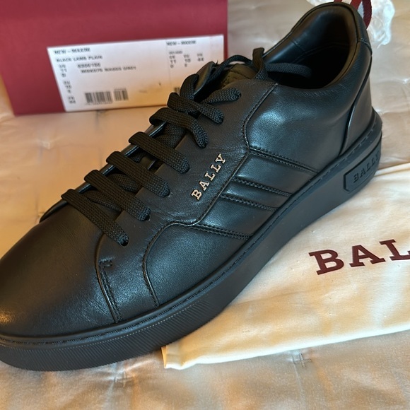 Bally’s Men’s Sneakers Black, Size 11 - Picture 3 of 6